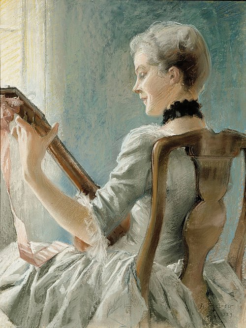 Dalin´s Spring Song, 1883, Albert Edelfelt