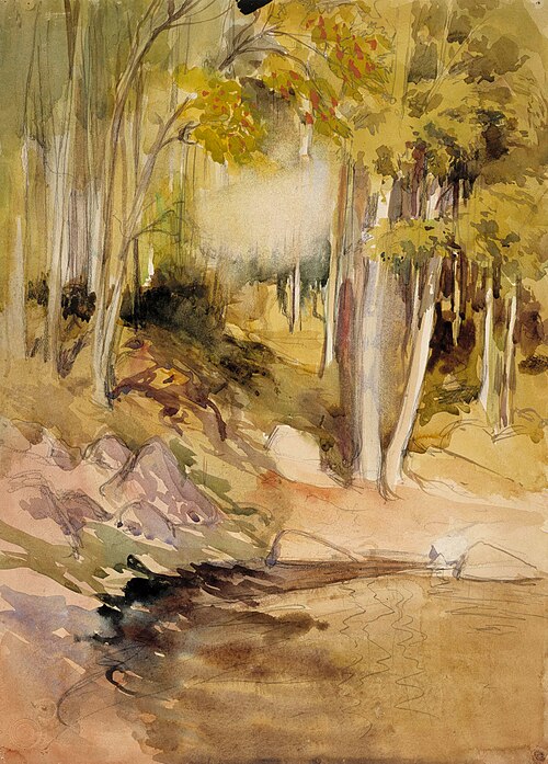 In the Woods, , Albert Edelfelt