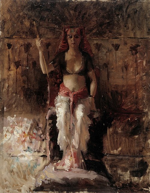 Egyptisk drottning, 1877, Albert Edelfelt