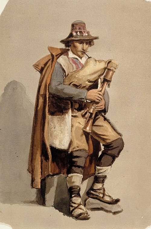 Säkkipillinsoittaja, , Albert Edelfelt