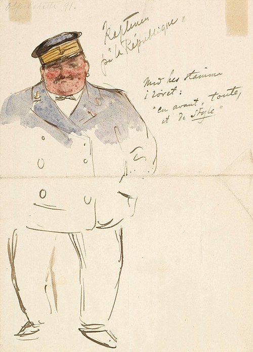 La Républiquen kapteeni, , Albert Edelfelt