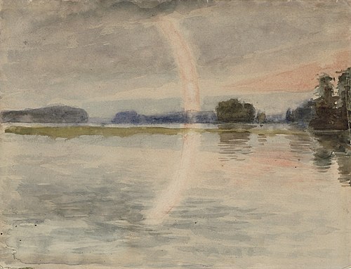 Rantamaisema, , Albert Edelfelt