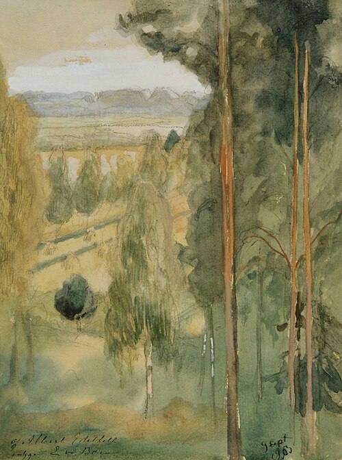 Landscape, 1903, Albert Edelfelt