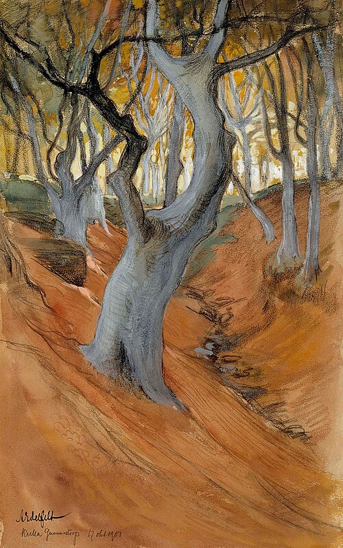 Bokshag, 1901, Albert Edelfelt