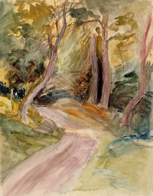 Metsänsisusta, , Albert Edelfelt