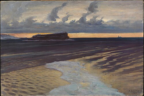 Särkkä Island, Helsinki, 1894, Albert Edelfelt