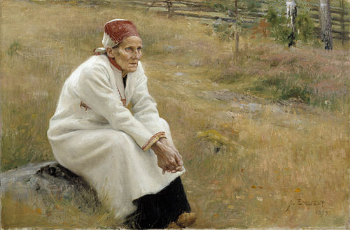 Larin Paraske, 1893, Albert Edelfelt