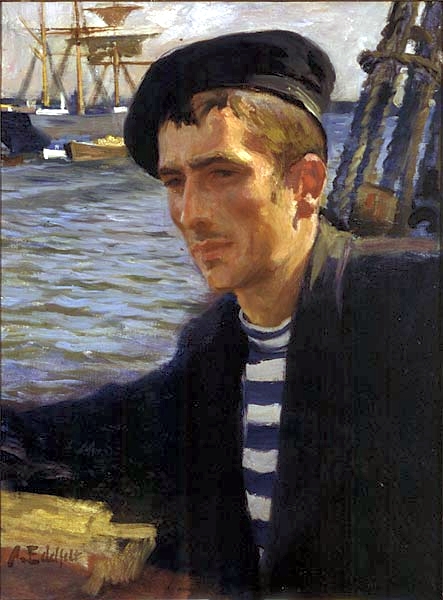 A Seaman from Uusimaa, 1896, Albert Edelfelt