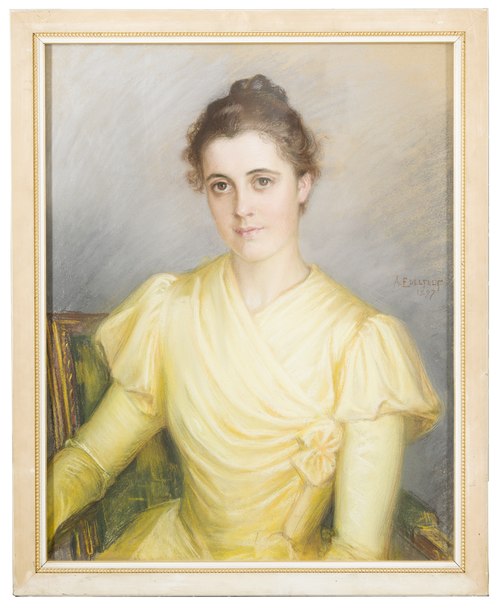 Mrs Lamberg, née Kjellberg, 1897, Albert Edelfelt