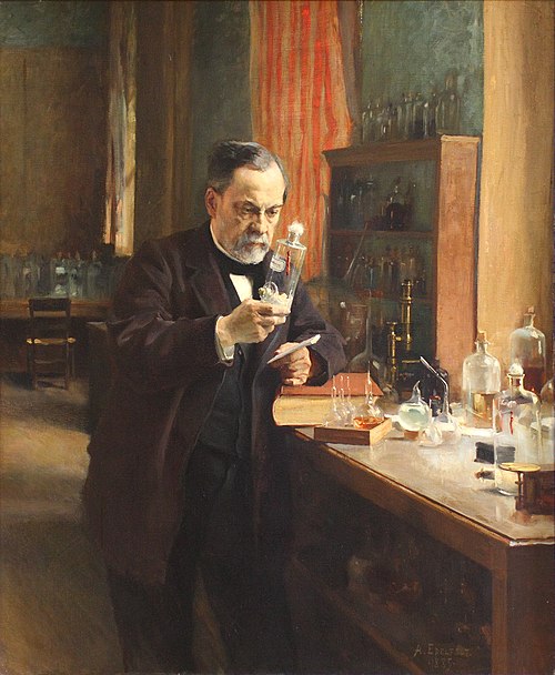 Pasteur's portrait by Edelfelt, 1885, Albert Edelfelt