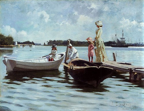 Summer Life in the Islets, 1880, Albert Edelfelt