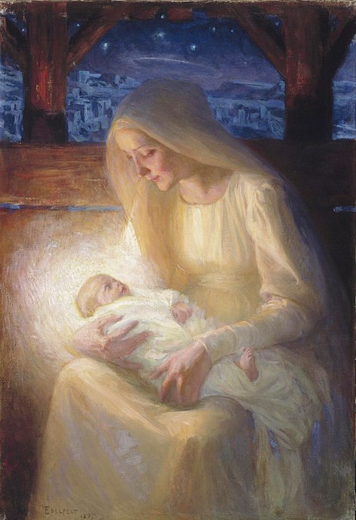 Madonna, 1895, Albert Edelfelt