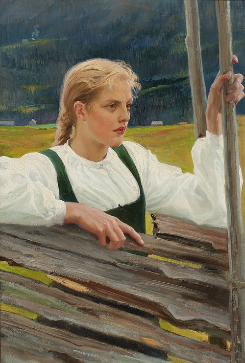 Solveig II, 1893, Albert Edelfelt