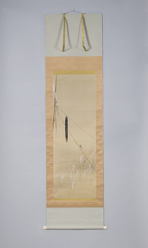 Rice and Grasshopper, 1915, Watanabe Shōtei