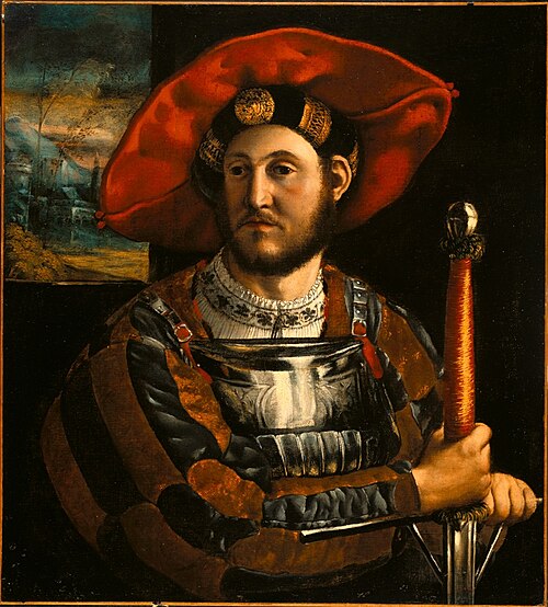 A Condottiere, 1520, Dosso Dossi