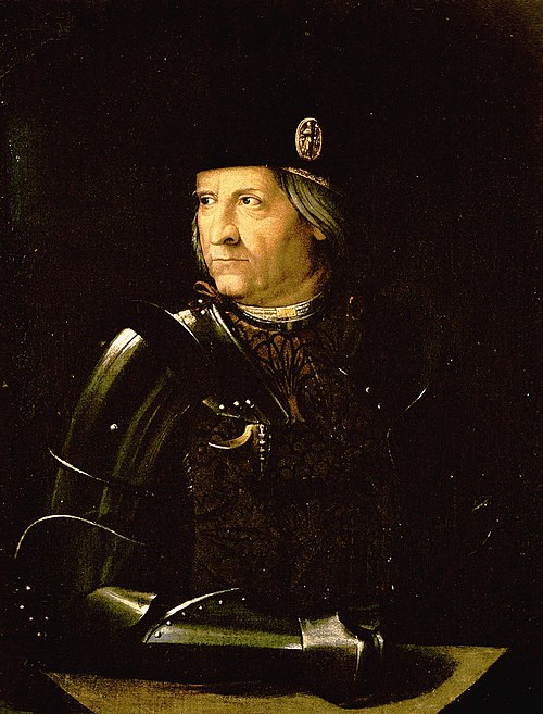 Portrait of Ercole I d'Este (1431-1505), 1600, Dosso Dossi