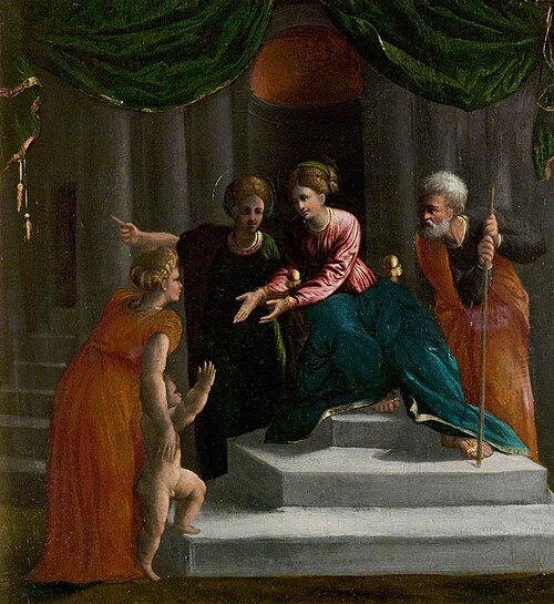 The Christ Child Learning to Walk (Presentation in the Temple), , Dosso Dossi