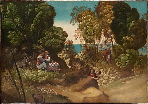 Les Trois Âges de l'Homme, 1515, Dosso Dossi