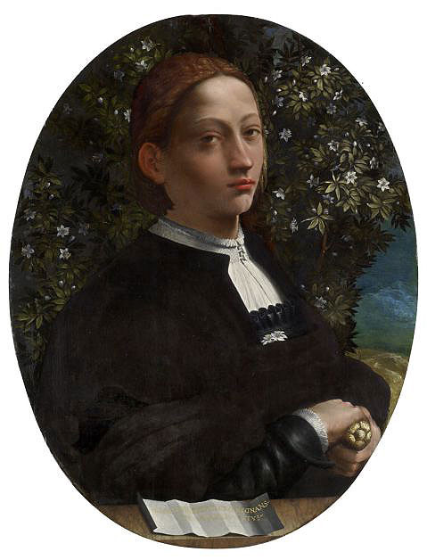Lucrezia Borgia, Duchess of Ferrara, 1518, Dosso Dossi