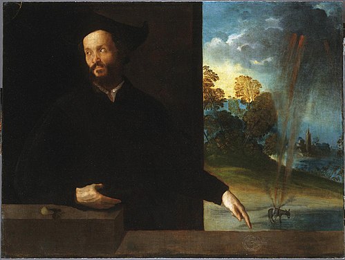 Portrait d'un gentilhomme, 1520, Dosso Dossi