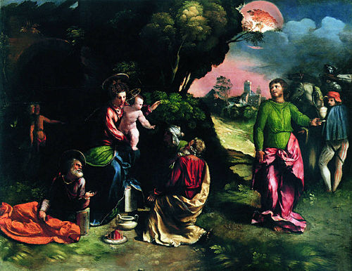 The Adoration of the Kings, 1536, Dosso Dossi
