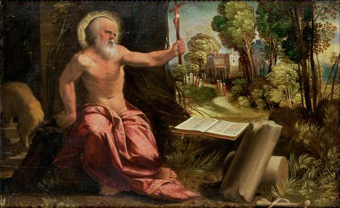 Saint Jerome, 1519, Dosso Dossi