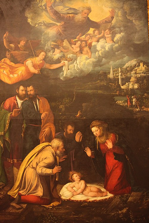 Adoration of the Christ Child, , Dosso Dossi