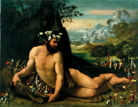 Hercule et les Pygmées, 1535, Dosso Dossi