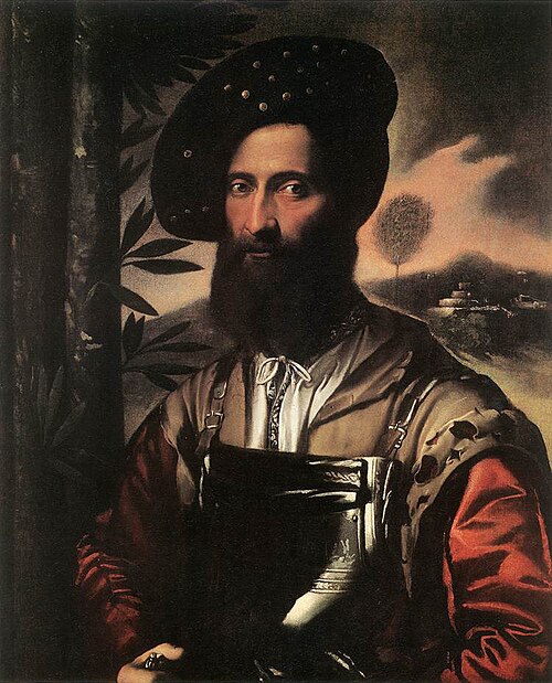 Portrait d'un guerrier, 1530, Dosso Dossi