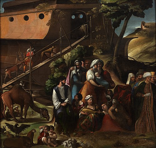 Entry into the Ark, 1520, Dosso Dossi