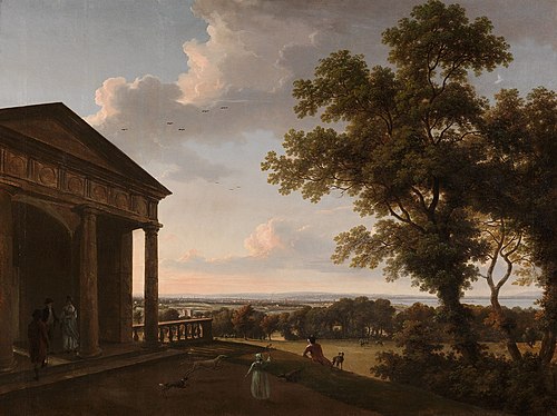 View in Mount Merrion Park (1804), 1804, William Ashford