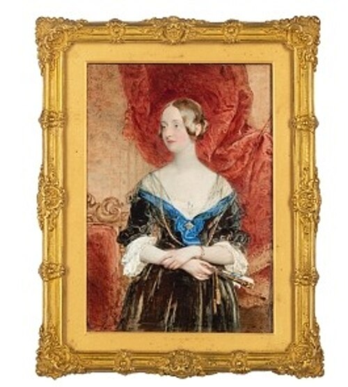 Mrs. Lothian Sheffield Dickson (Mary Elisabeth Gillman), 1838, William Charles Ross