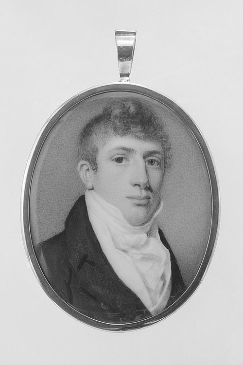 Portrait of a Gentleman, 1825, William John Thomson