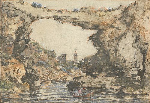 Rock Bridge at the Scuola di Virgilio, , William Marlow