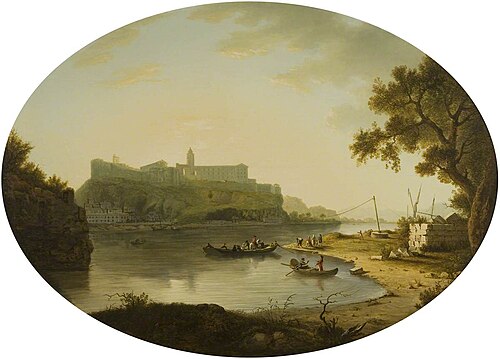 View of Villeneuve-les-Avignon, 1770, William Marlow