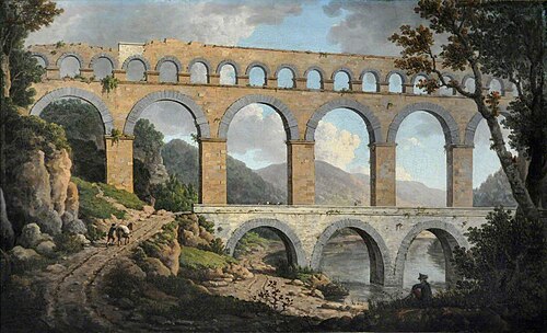 Le Pont du Gard, Nimes, France, , William Marlow