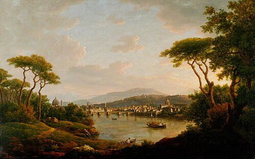 View of Florence, , William Marlow