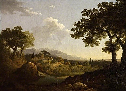 View near Naples, , William Marlow
