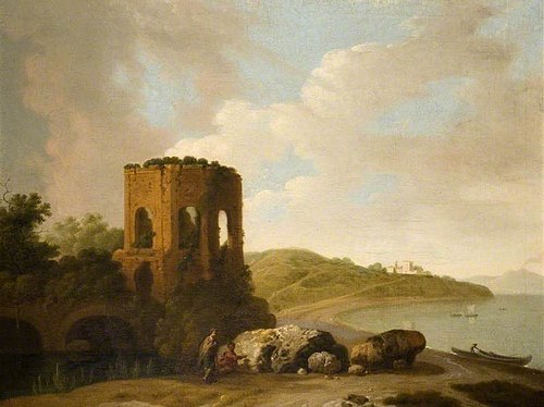 The Temple Of Venus , Bay Of Baiae, 1775, William Marlow