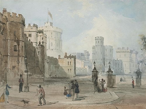 Windsor Castle, , William Parrott