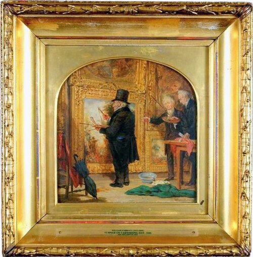 Turner on Varnishing Day, 1846, William Parrott