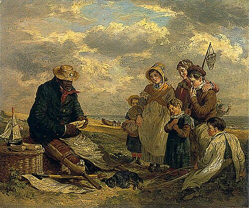 The Boatbuilder, 1850, William Parrott