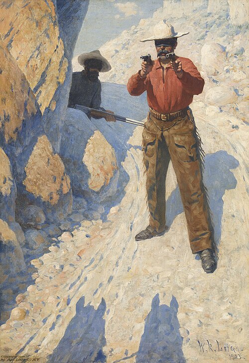 The Hold Up (The Ambush), 1903, William Robinson Leigh
