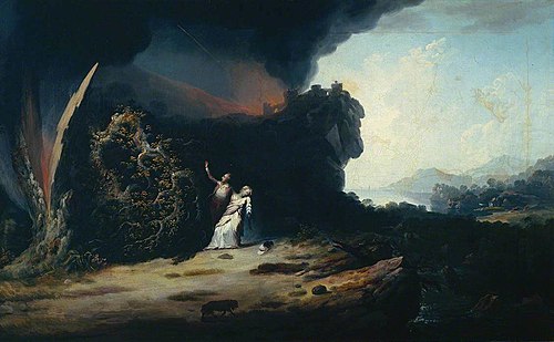 Thunderstorm with the Death of Amelia, 1784, William Williams