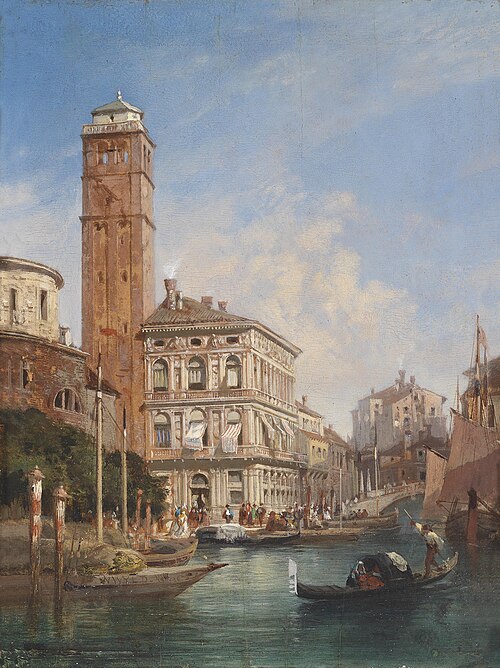 San Geremia in Venice, 1889, William Wyld