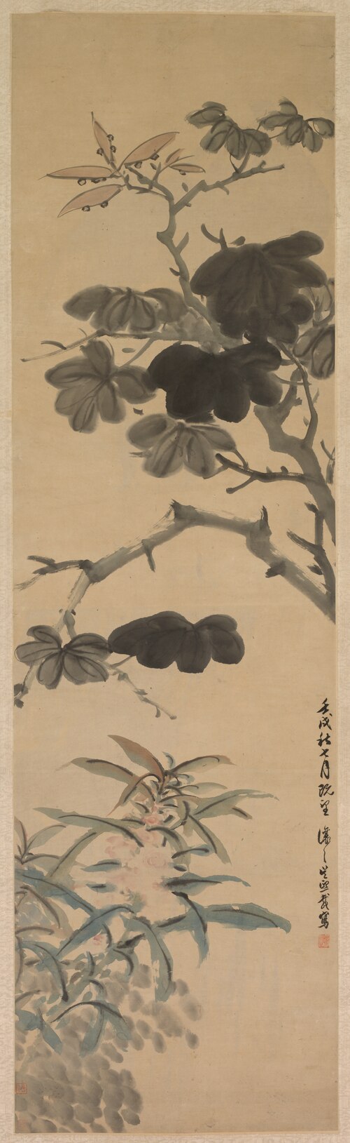 Flowering Plants, 1862, Wu Rangzhi