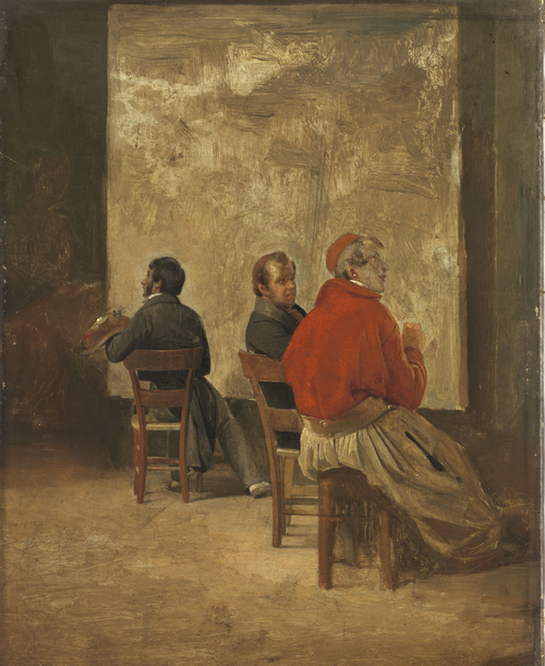Intérieur d'atelier, 1826, Xavier Leprince