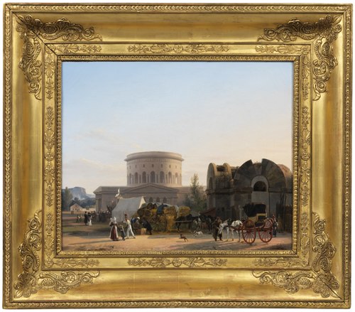 At Barrière de la Villette, Paris, 1823, Xavier Leprince