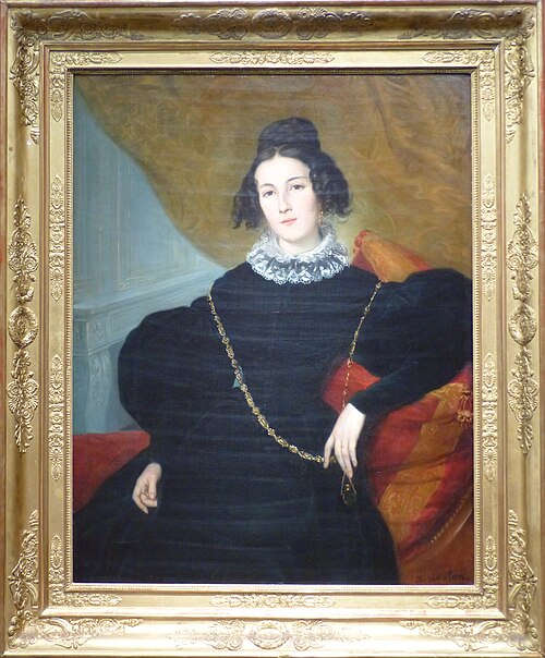Madame Eugène Foulc, née Irma Nègre, 1833, Xavier Sigalon