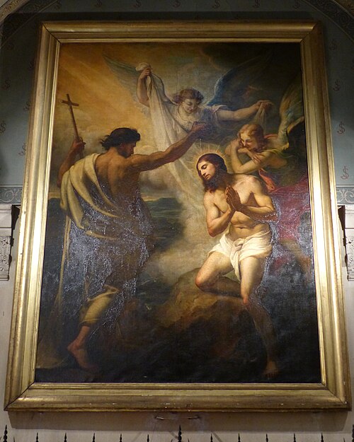 le Baptême du Christ (Xavier Sigalon), 1900, Xavier Sigalon